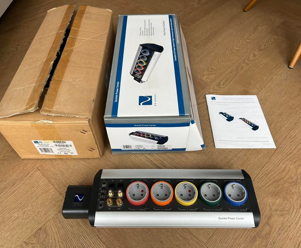 PS Audio Quintet Power Centre - Netfilter, Ophalen of Verzenden, Zo goed als nieuw, Minder dan 2 meter, Overige kabels