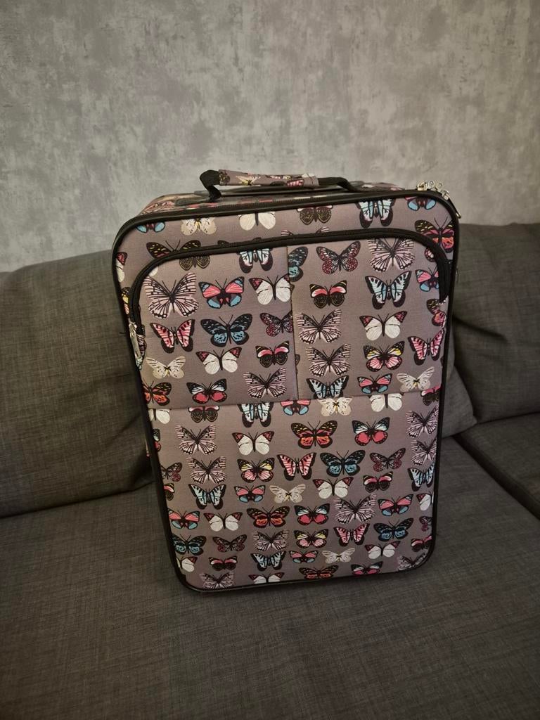 Koffer, 50 tot 60 cm, Hard kunststof, Zo goed als nieuw, 35 tot 45 cm