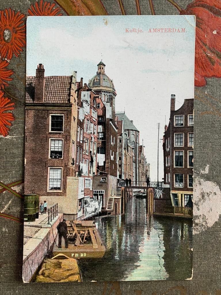 Amsterdam - Kolkje (KA), Ophalen of Verzenden, Voor 1920, Ongelopen, Noord-Holland