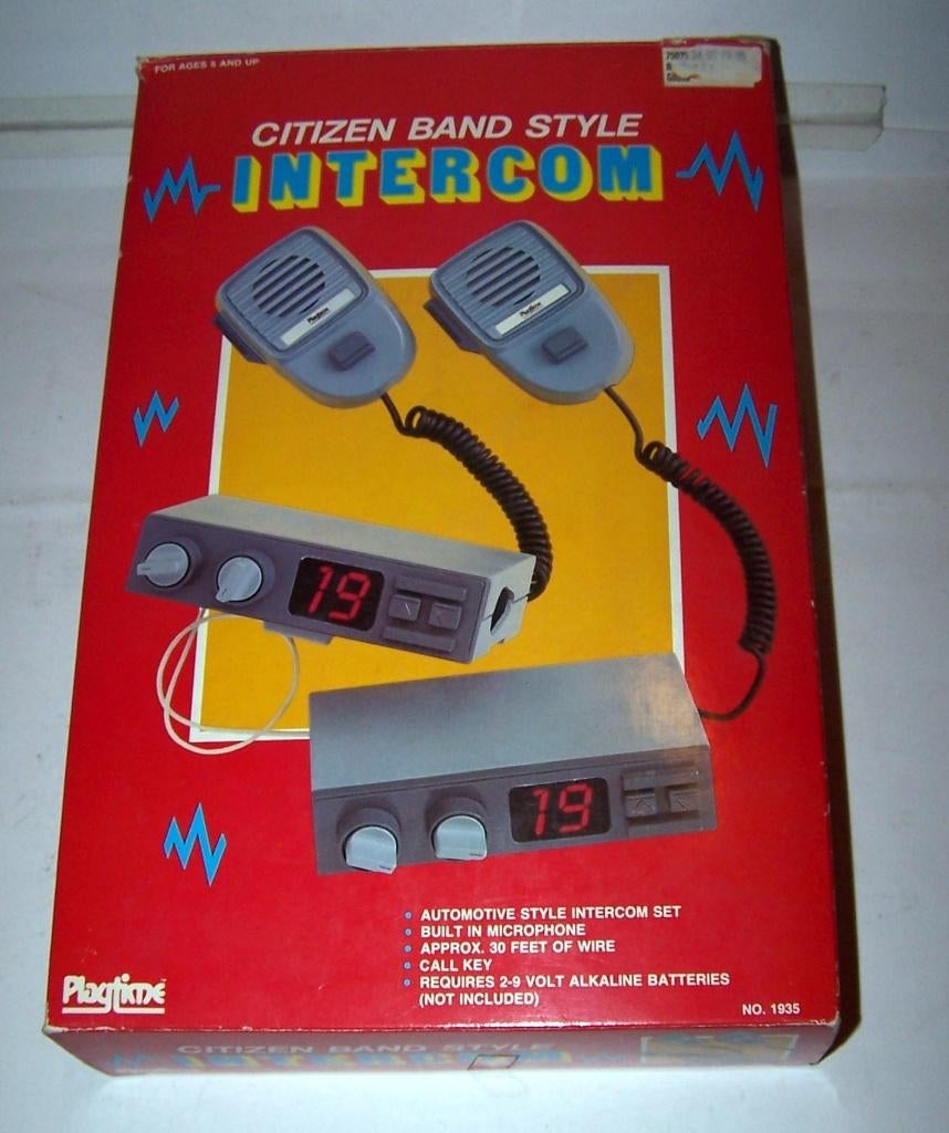 Vintage (1989) Playtime intercom systeem. Nieuw in doos., Ophalen of Verzenden, Zo goed als nieuw