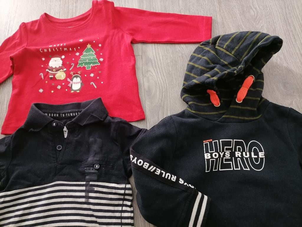 kleding - pakket - maat 80 / 86, Ophalen of Verzenden, Zo goed als nieuw, Jongetje, Truitje of Vestje