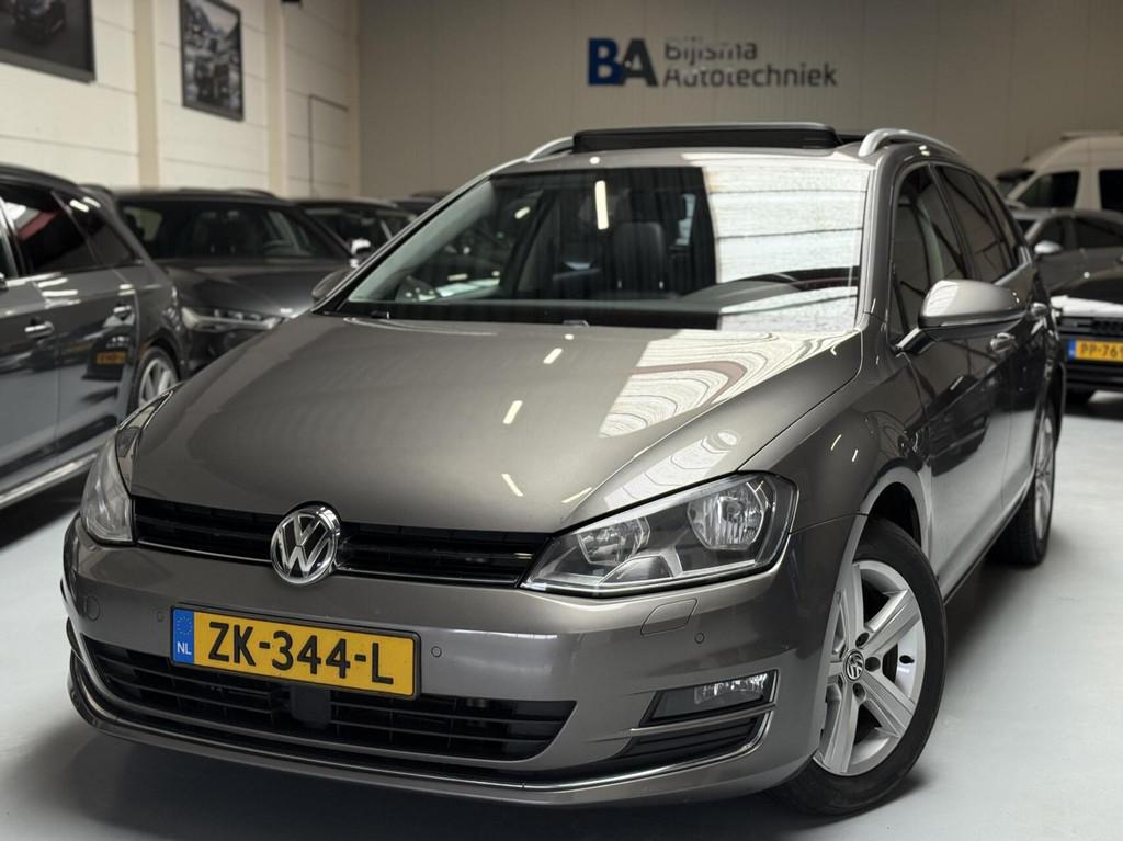 Volkswagen Golf Variant 2.0 TDI Highline | Pano | Leder, Voorwielaandrijving, Euro 5, Gebruikt, 4 cilinders