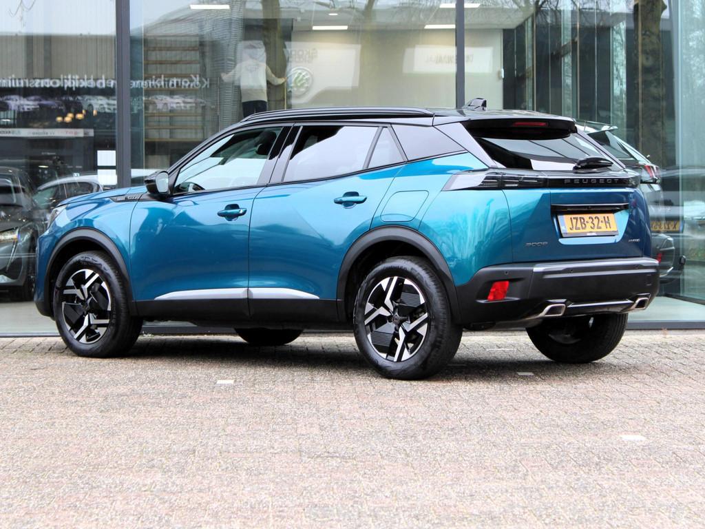 Peugeot 2008 1.2 Hybrid 136 GT | Navi / Camera / Climate, Gebruikt, Euro 6, 1199 cc, Blauw