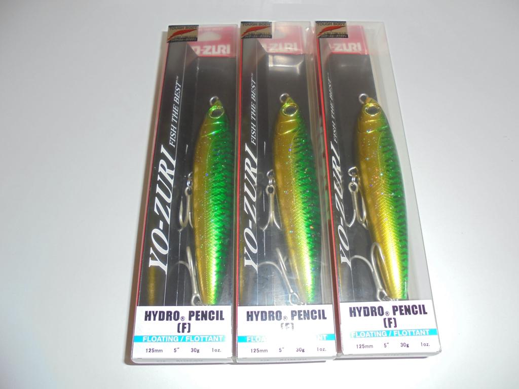 Big Game YO-ZURI Hydro Pencil Floating 12,5cm 30g Rapala., Watersport en Boten, Hengelsport | Zeevissen, Ophalen of Verzenden