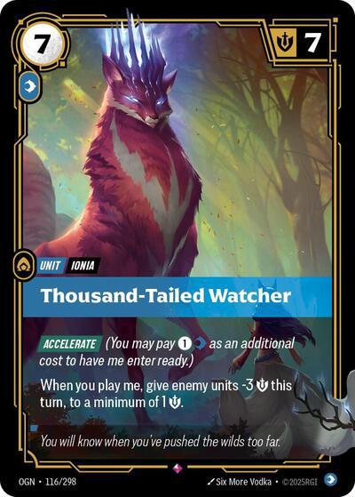 Thousand-Tailed Watcher 116/298, Ophalen of Verzenden, Nieuw