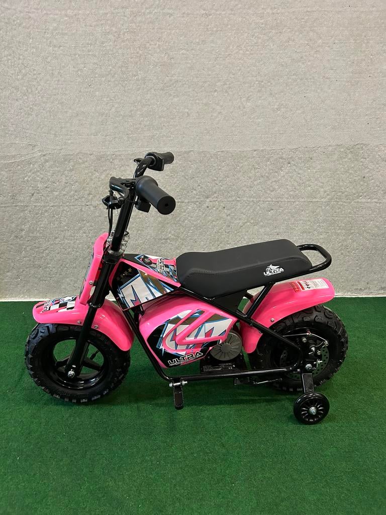 Nieuwe Ultra,roze elektrische motor met zijwieltjes, Ophalen, Nieuw, Ultra, Ultra