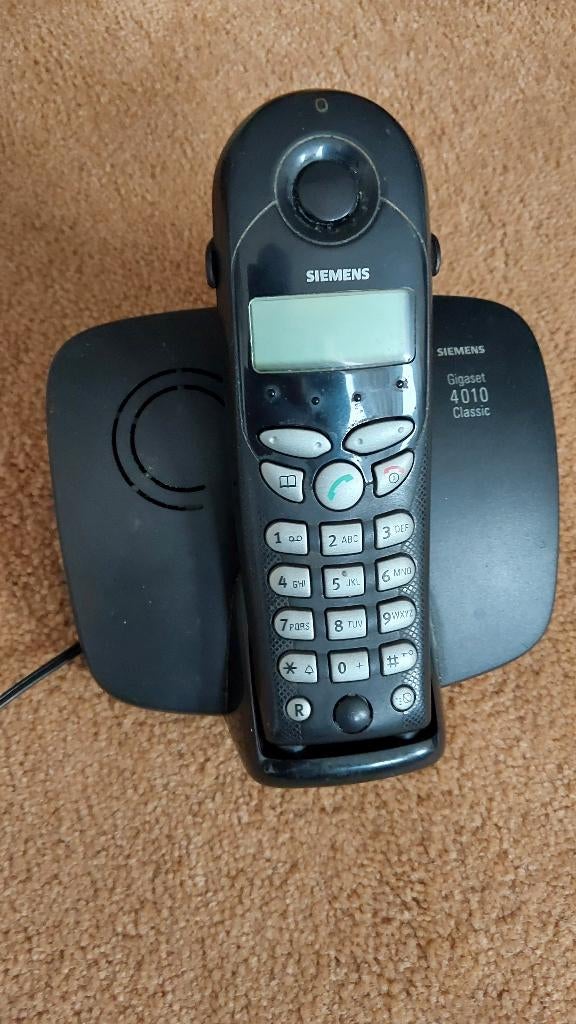 Siemens gigaset 4010 classic draadloze telefoon. Oplaadbaar, Verzenden, Zo goed als nieuw, 1 handset, Stralingsarm