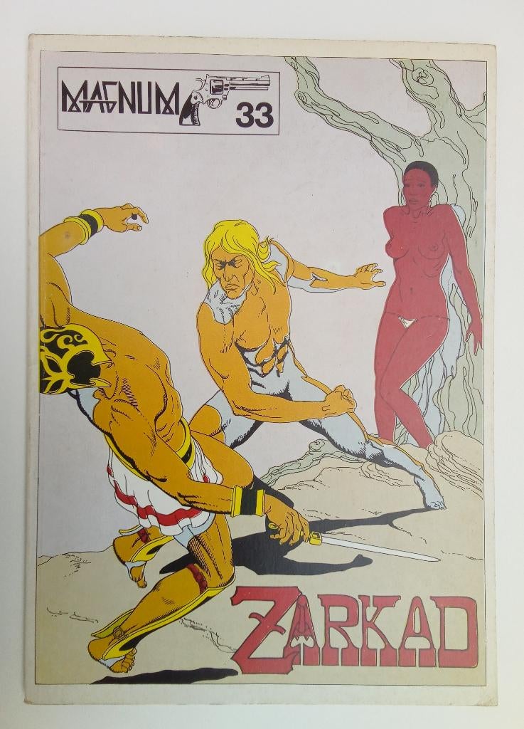 Zarkad - Heroïc Fantasy - Strip voor Volwassenen, Gelezen, Waldo van Gheluwe, Eén stripboek, Ophalen of Verzenden