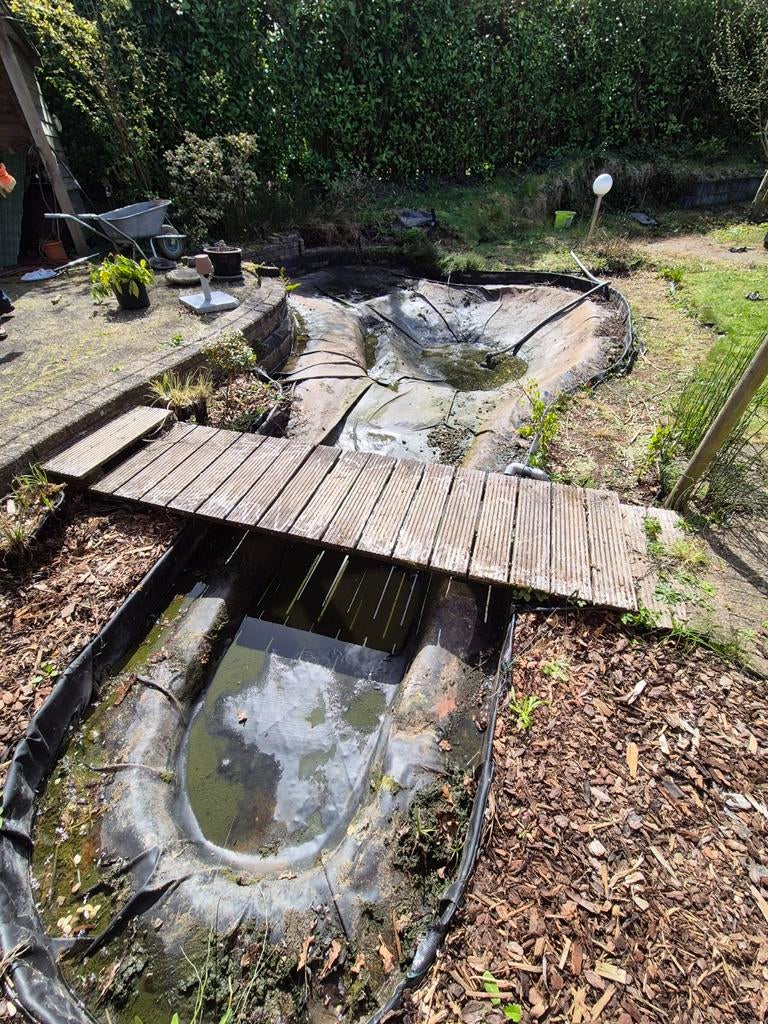 Vijverfolie - Gebruikt maar functioneel, Tuin en Terras, Vijvers, Gebruikt, Ophalen