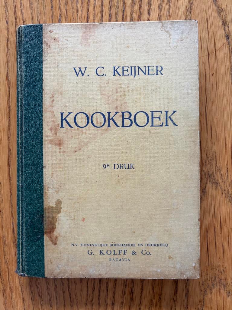W.C. Keijner Kookboek 1948, Ophalen of Verzenden, Gelezen, Azië en Oosters