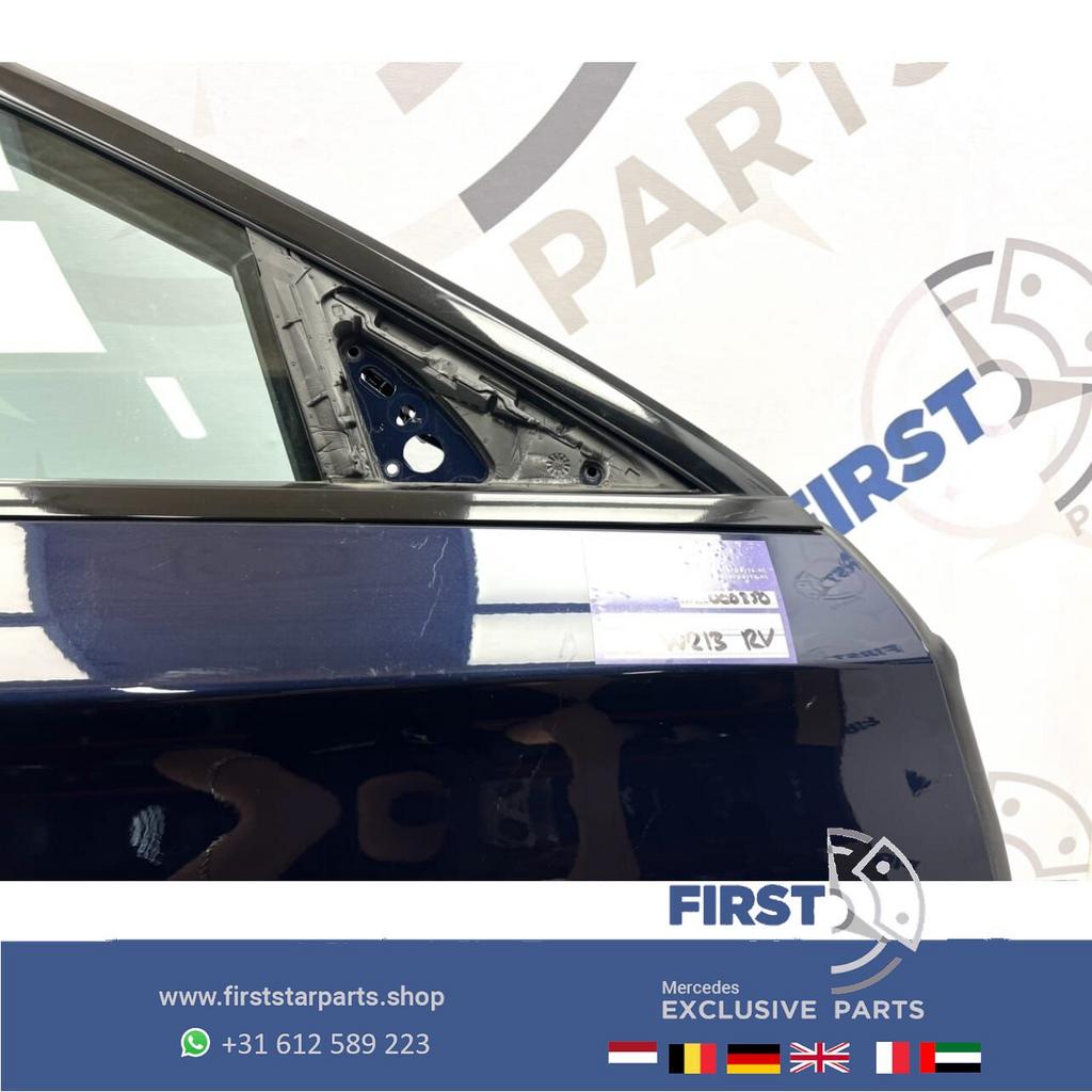 W213 DEUR RECHTSVOOR PORTIER COMPLEET RECHTS voor Mercedes E, Auto-onderdelen, Gebruikt, -, Deur, Ophalen of Verzenden