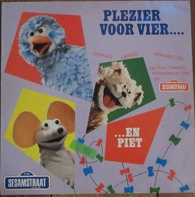 Sesamstraat – Plezier Voor Vier, Verzenden, Gebruikt, 12 inch