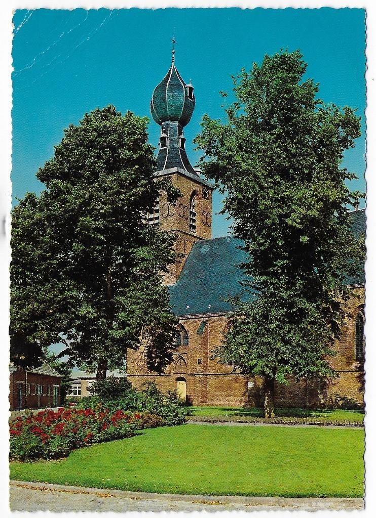 Dwingeloo Ned Herv Kerk Gelopen Ansichtkaart (B4811 ), Ophalen of Verzenden, 1980 tot heden, Gelopen