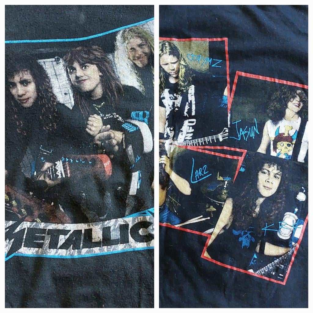 Metallica vintage shirt 1987 garage days, Ophalen of Verzenden, Gedragen, Maat 48/50 (M), Zwart