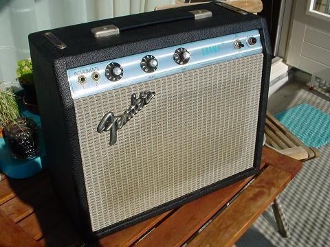 GEZOCHT Fender Champ of Princeton of Musicmaster Bass, Ophalen, Gebruikt, Gitaar, Minder dan 50 watt