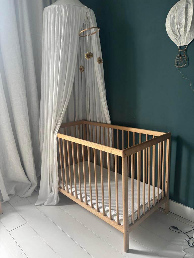 Ledikant Zara Home met Aerosleep matras, Ophalen, Gebruikt, Ledikant