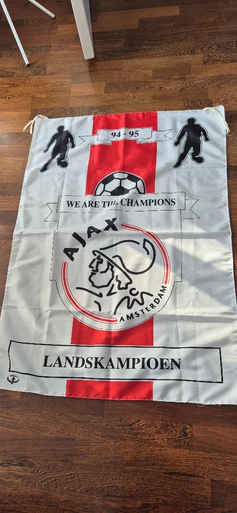 ajax vlag, Verzamelen, Ophalen of Verzenden, Zo goed als nieuw, Ajax, Overige typen