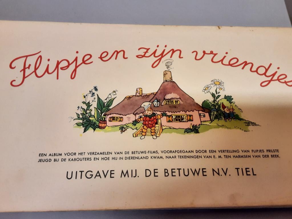 FLIPJE en zijn vriendjes Filmstroken album , compleet, Ophalen of Verzenden, Gelezen, Plaatjesalbum