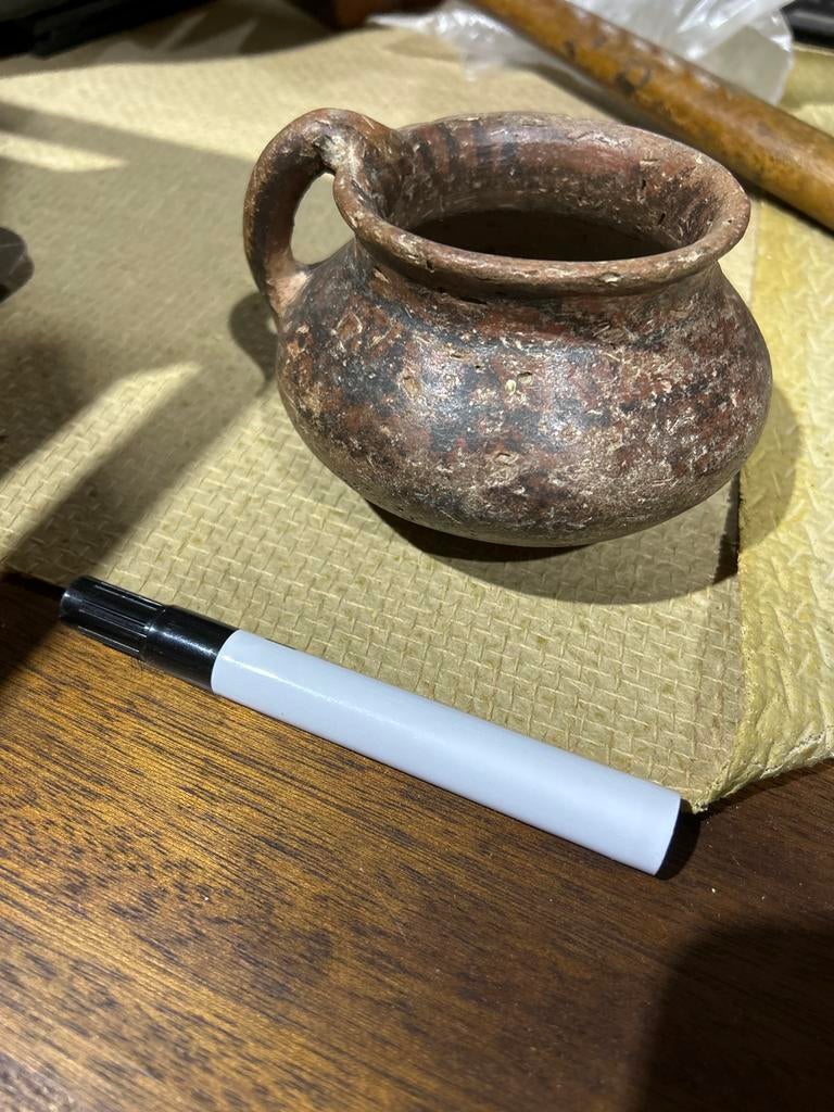 Grape aardewerken pot met oor - nochris 2.0 st anna, Ophalen of Verzenden