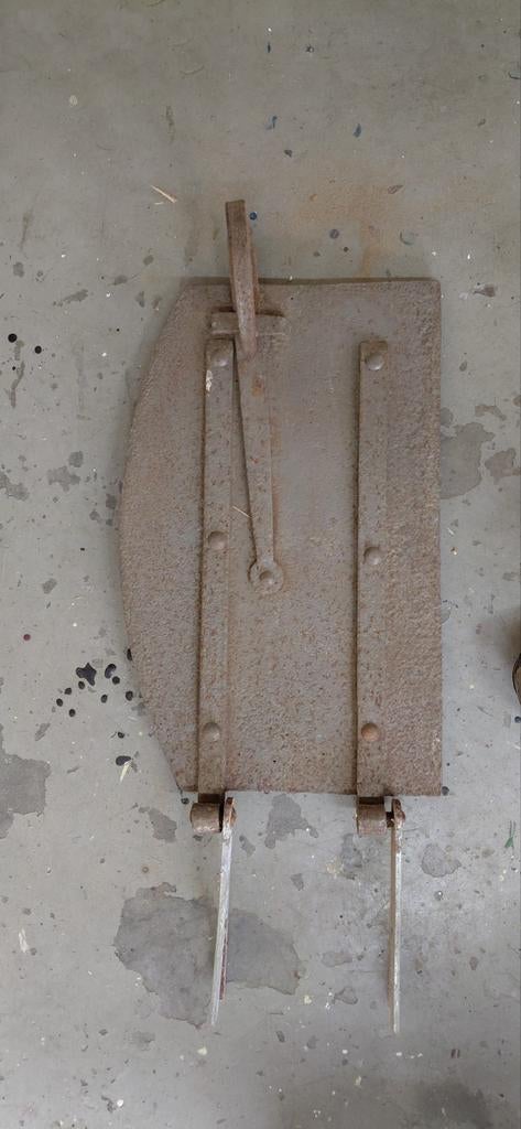 Oven deurtje - Antiek gietijzeren ovendeur, Ophalen