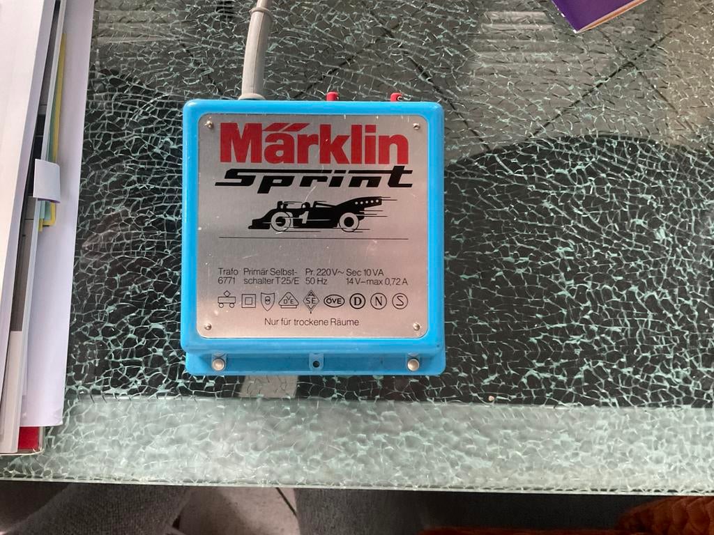 Marklin Sprint trafo, Kinderen en Baby's, Speelgoed | Racebanen, Ophalen of Verzenden, Gebruikt, Elektrisch, Overige merken