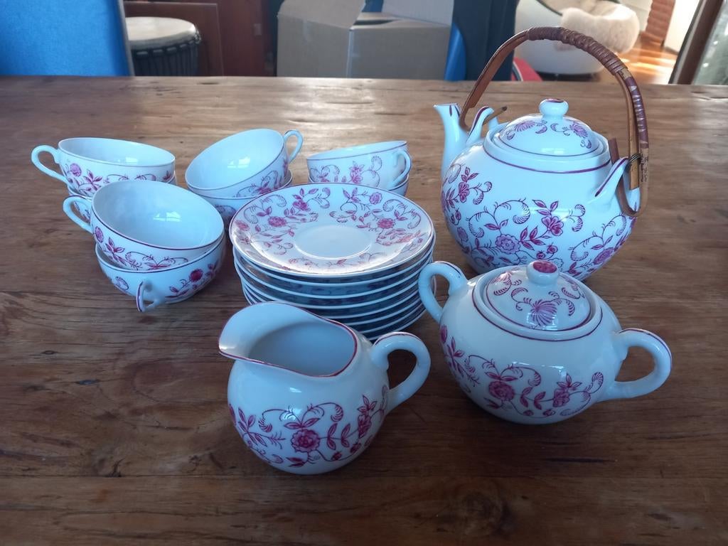 Vintage Toyo Bara theeservies, Antiek en Kunst, Ophalen of Verzenden