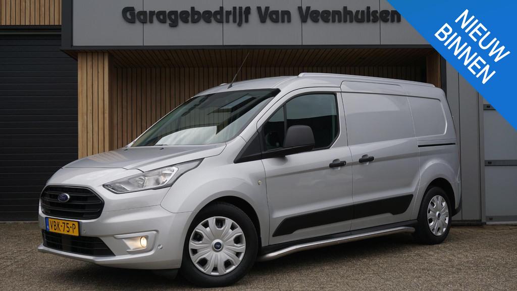 Ford Transit Connect 1.5 120pk Automaat L2 2x Schuifdeur Sid, Stof, Gebruikt, Euro 6, 4 cilinders