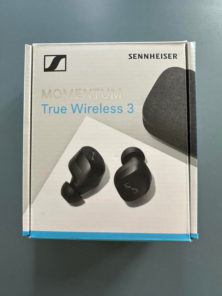Sennheiser Momentum True Wireless 3 zwart, Audio, Tv en Foto, Koptelefoons, Ophalen of Verzenden, Nieuw, Sennheiser, Draadloos
