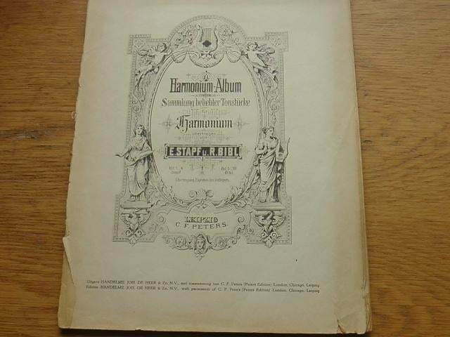 Harmonium album, Orgel, Gebruikt, Ophalen of Verzenden, Artiest of Componist