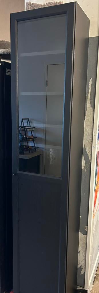 Billy kast met Oxberg deur, 200 cm of meer, Zo goed als nieuw, 25 tot 50 cm, 50 tot 100 cm