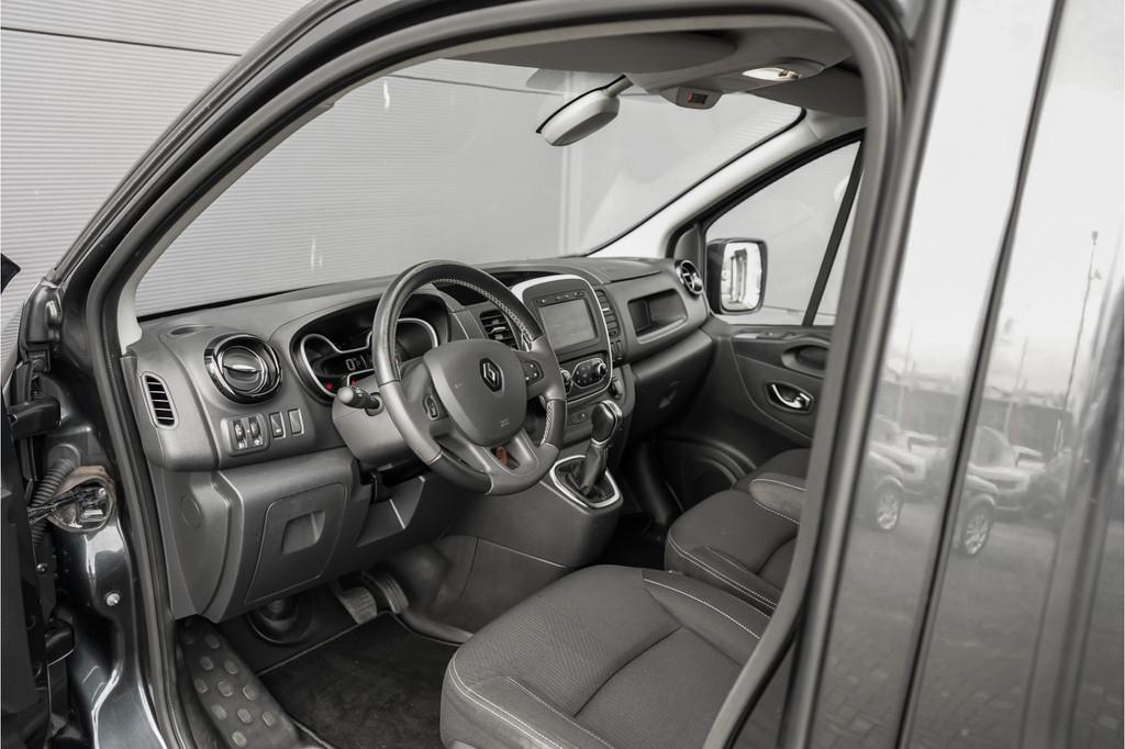 Renault Trafic 2.0 dCi 145 L2H1 DC Luxe Climate Camera 2x Sc, Stof, Gebruikt, 4 cilinders, Met garantie (alle)