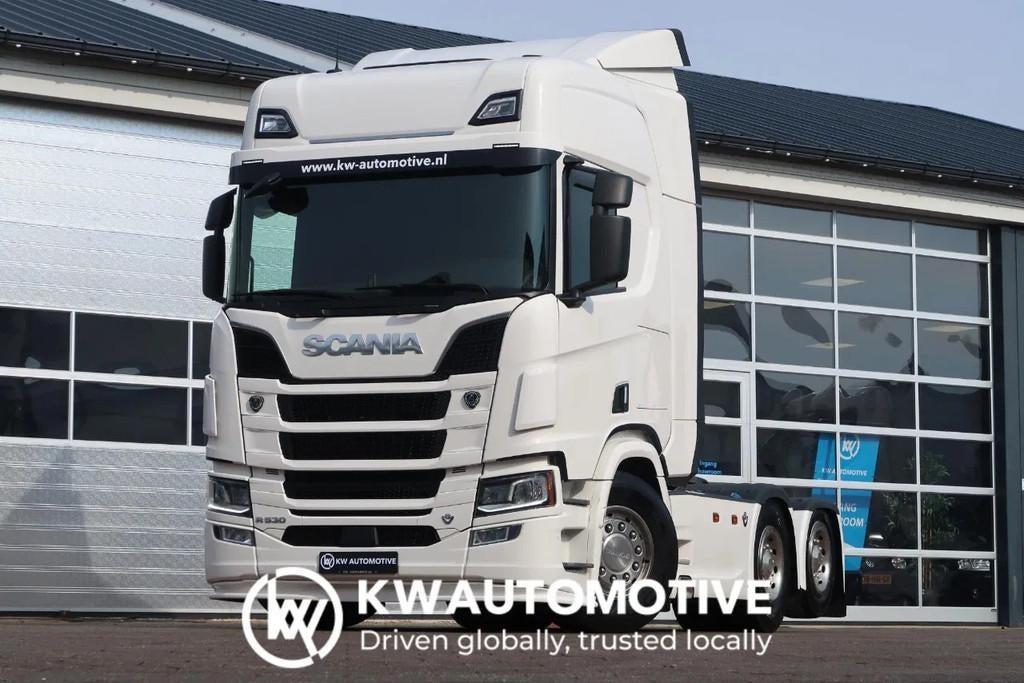 Scania R530 V8 NGS 6X2/ FULL AIR/ RETARDER/ BOOGIE/ 2X TANK, Auto's, Automaat, Stoelverwarming, Euro 6, Scania