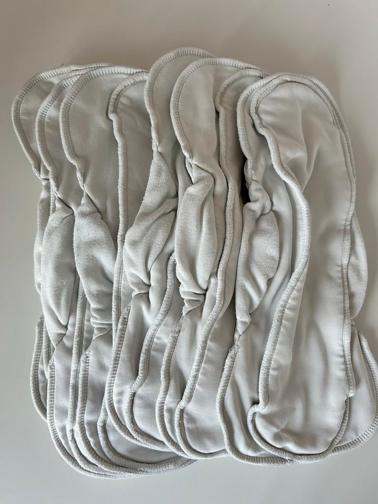 GroVia wasbare luier inleggers - 6 stuks, Ophalen of Verzenden, Gebruikt