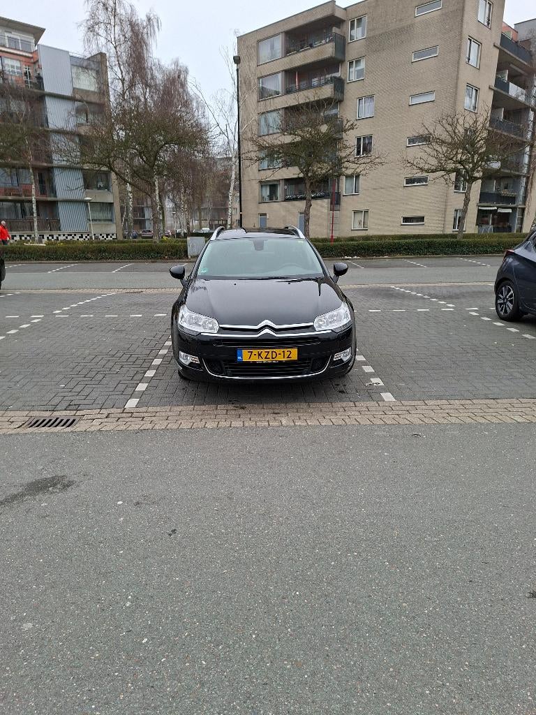 Citroën C5 1.6 THP Tourer 2013 Zwart, Auto's, Voorwielaandrijving, Euro 5, Zwart, Zwart