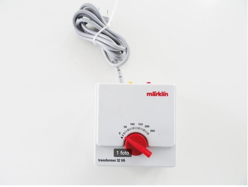 6647 Marklin Transformator 32VA, Hobby en Vrije tijd, Modeltreinen | H0, Ophalen of Verzenden, Zo goed als nieuw, Analoog, Märklin