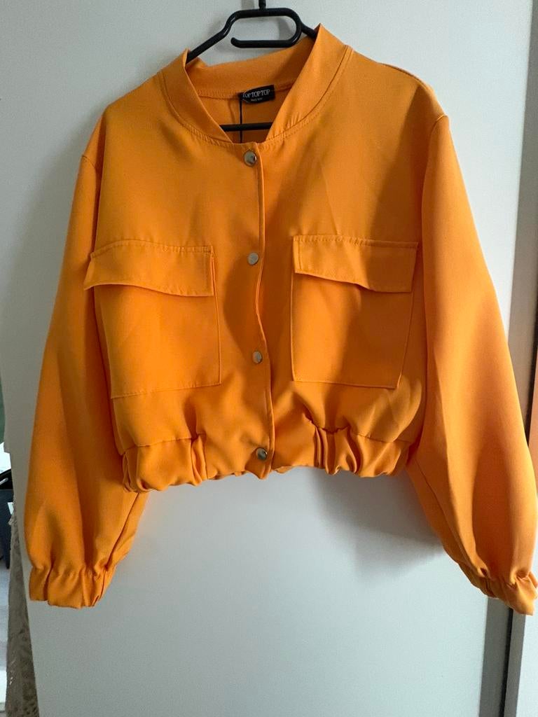 Bomber Jack, Ophalen, Nieuw, Oranje, Jasje