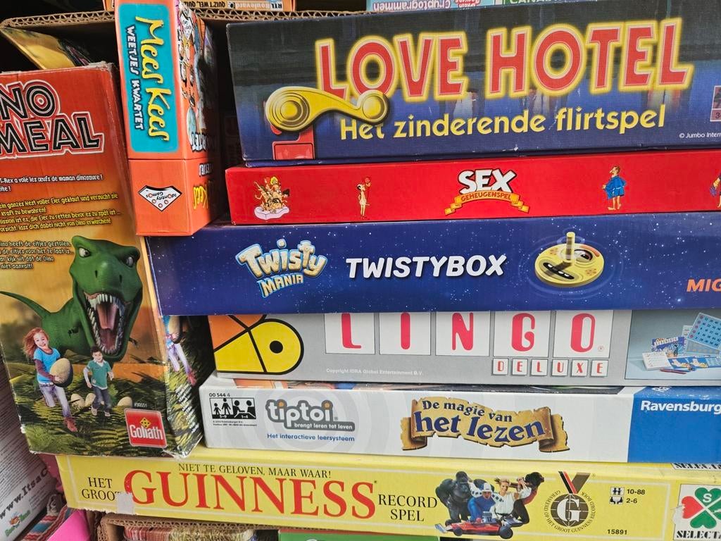 Diverse spellen, Hobby en Vrije tijd, Vijf spelers of meer, Ophalen, Gebruikt, Verschillende uitgevers