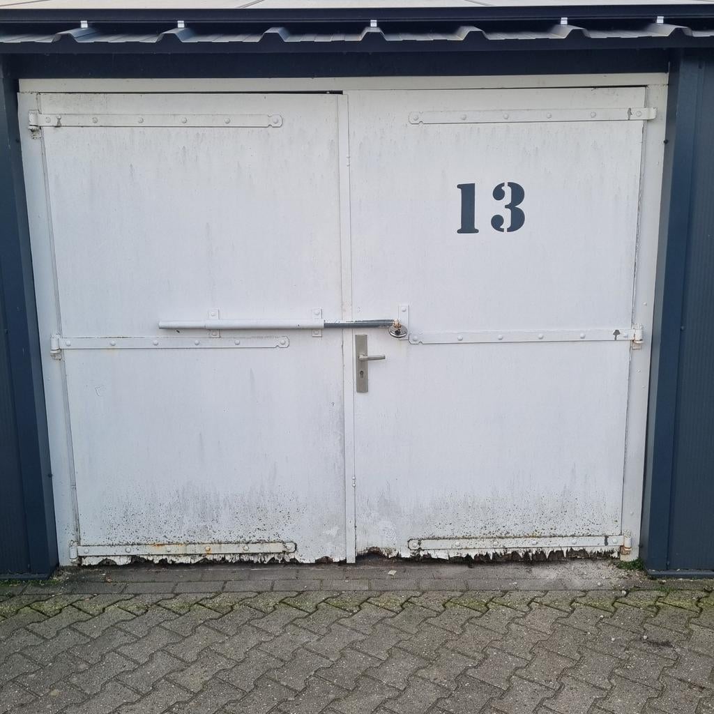 Houten garagedeuren , houten garagedeuren, Gebruikt, Garagedeur, Ophalen of Verzenden, 120 cm of meer