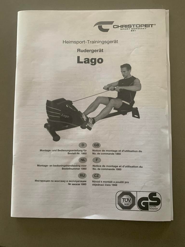 Roei apparaat, trainings apparaat, Ophalen, Zo goed als nieuw, Roeitrainer