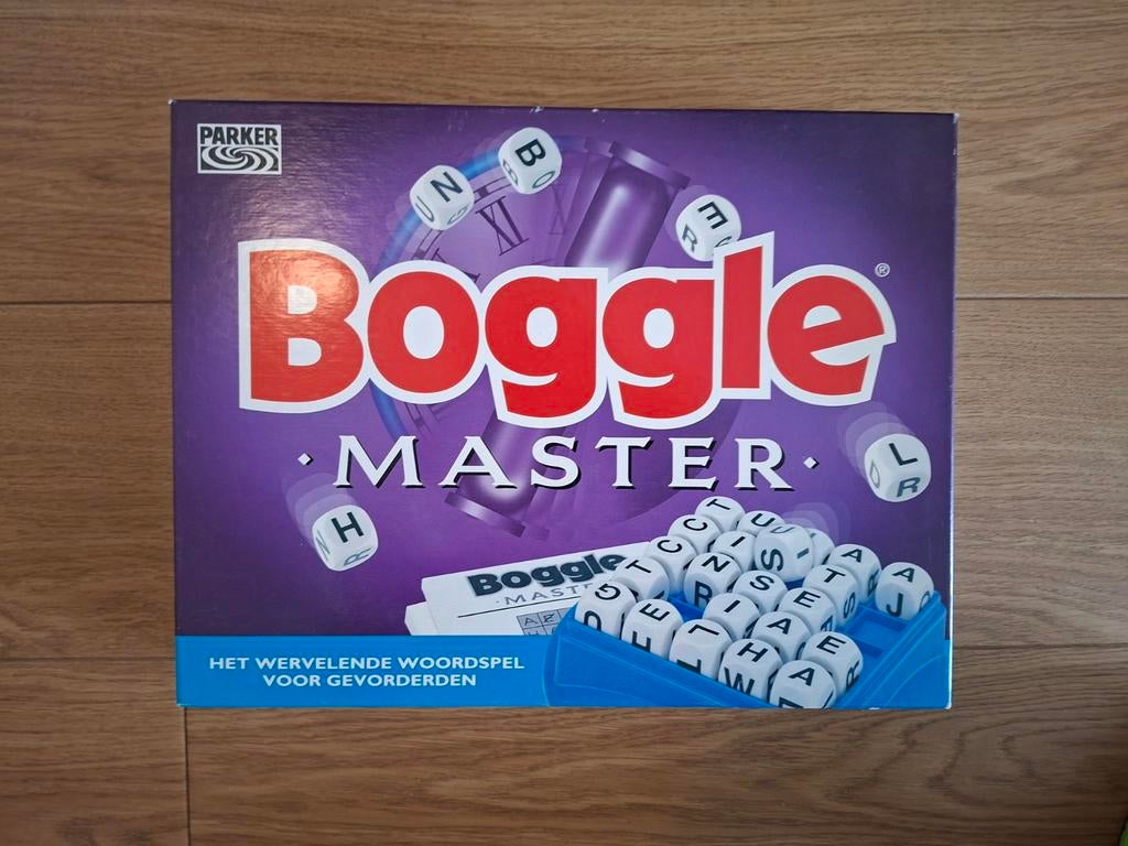 Boggle master dobbelspel., Ophalen of Verzenden, Zo goed als nieuw
