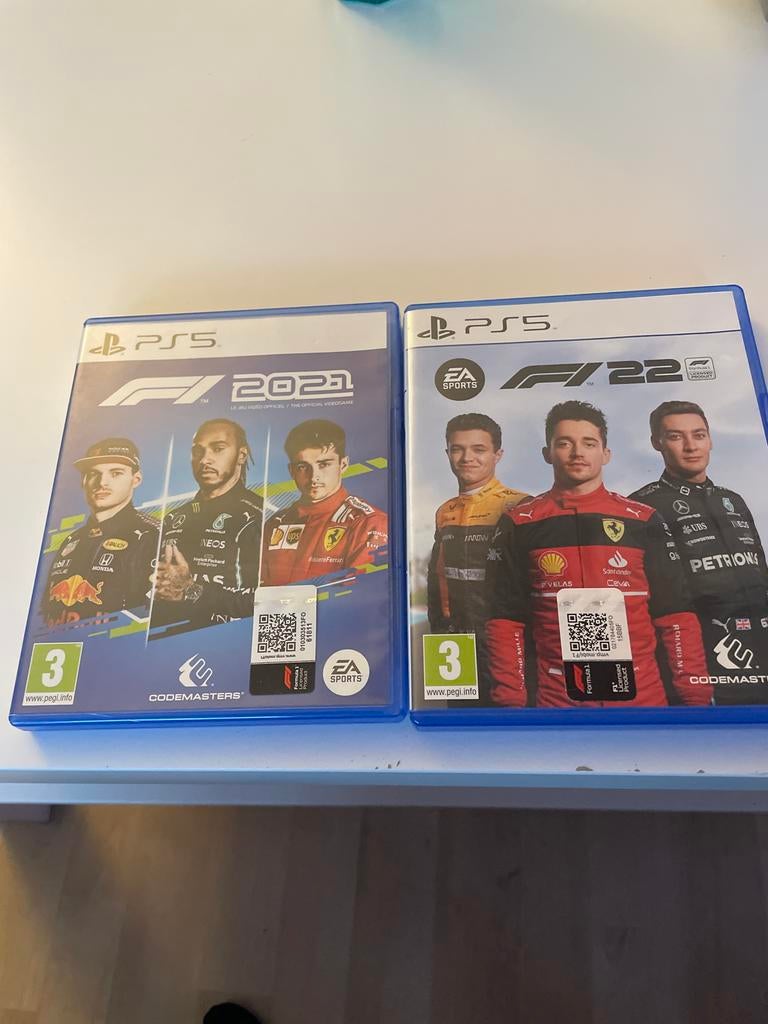 F1 2021 en F1 22 PS5 games, Ophalen of Verzenden, Gebruikt