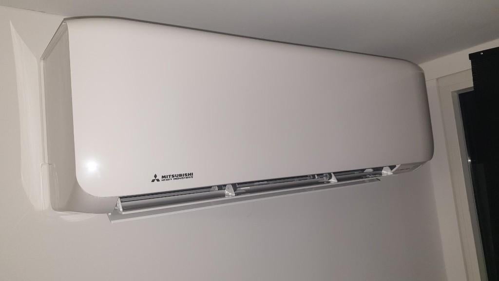 Mitsubishi SRK35ZS-WF single-split airco wandmodel 3,5 kW, Ophalen, Koelen en Ontvochtigen, Timer, 3 snelheden of meer