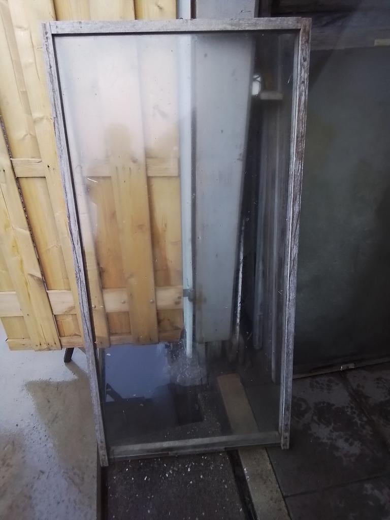 broeiramen eenruiters platglas alleen  het glas, Ophalen, Gebruikt, Kweekbak