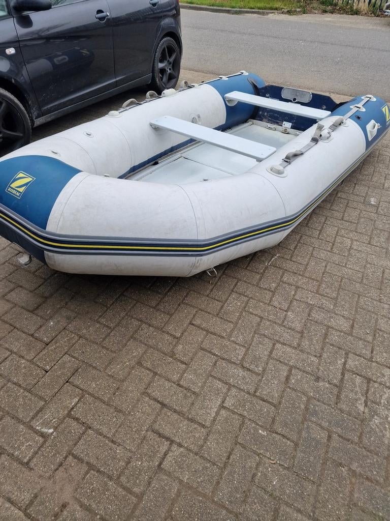 Tekoop rubberboot zodiac, Overige merken, Ophalen of Verzenden, Zo goed als nieuw, Benzine