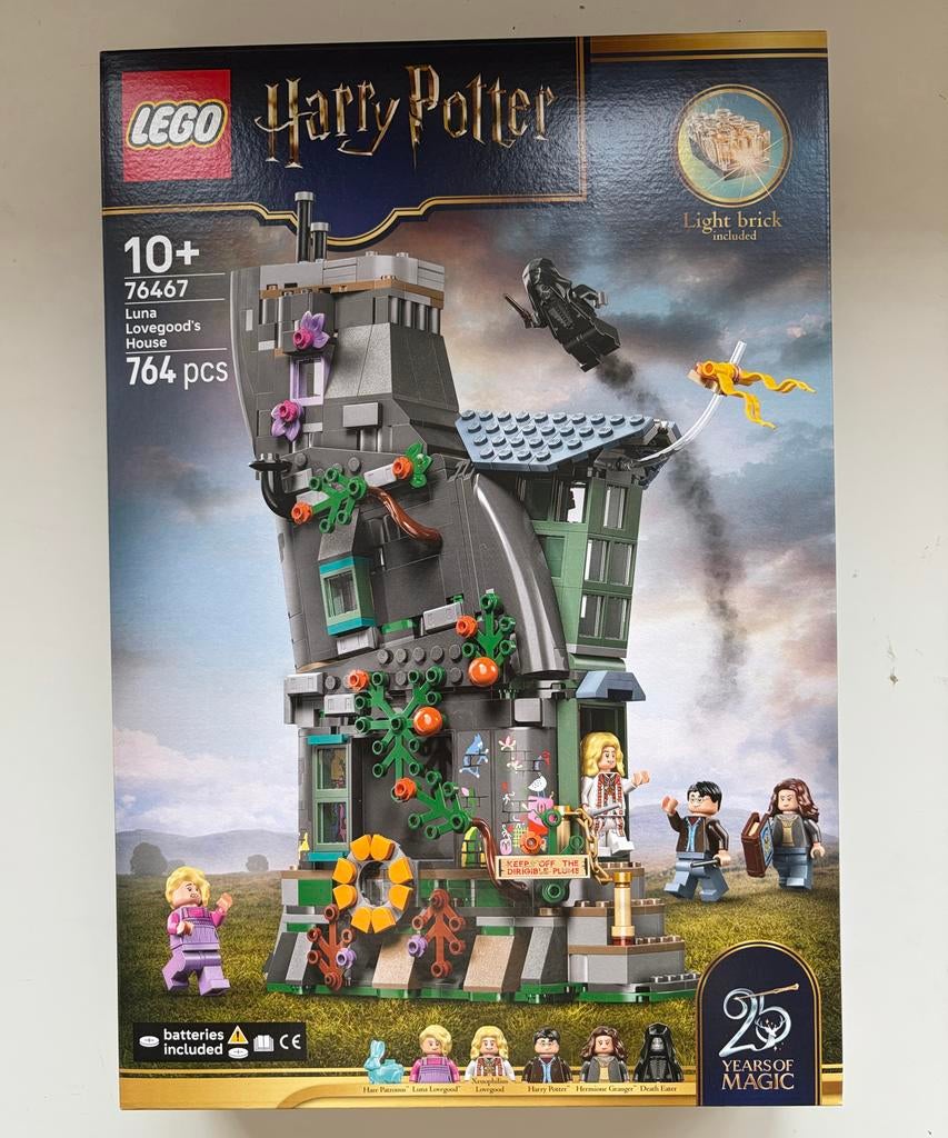 Lego Harry Potter 76467  Luna Lovegood’s House Nieuw!, Lego, Denemarken, Ophalen of Verzenden, Complete set