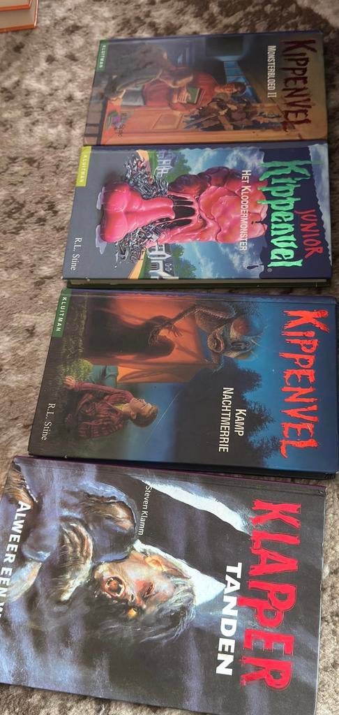 Diverse Leesboeken: Kippenvel, Klappertanden, Dummie de Mumm, Ophalen, Gelezen, Nederland