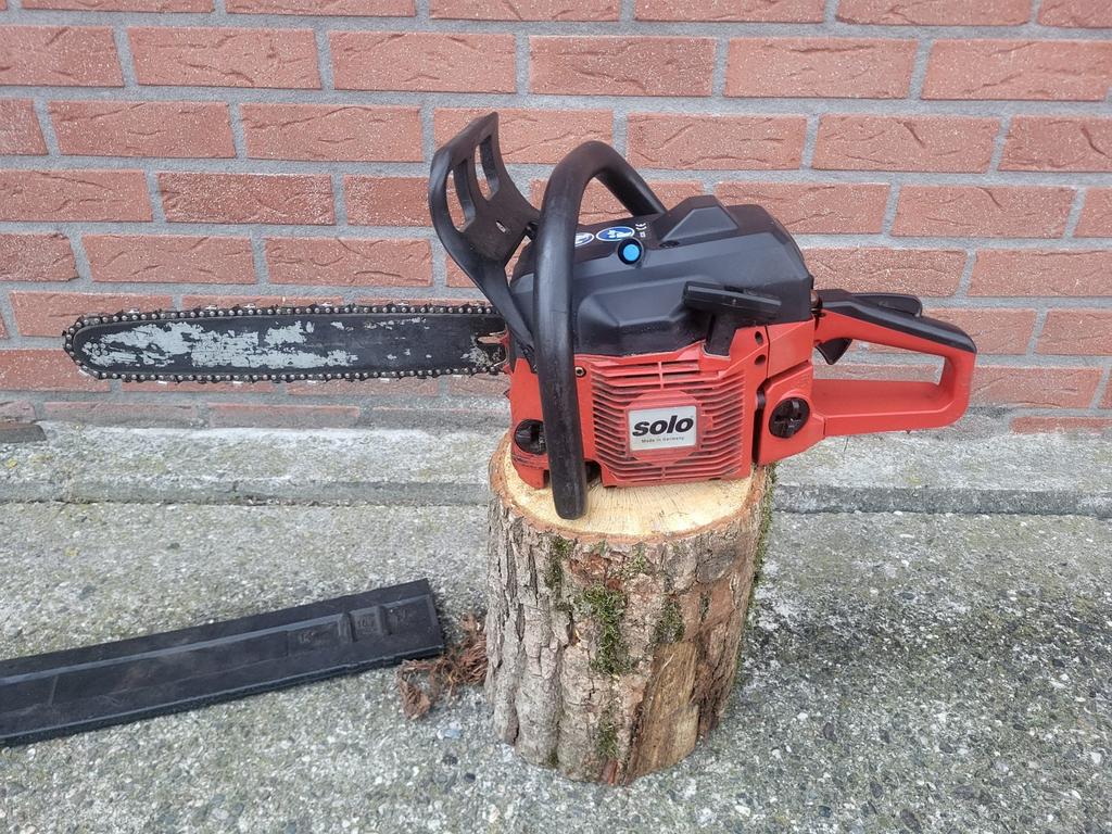 Nette solo 645 kettingzaag motorzaag, Ophalen, Gebruikt