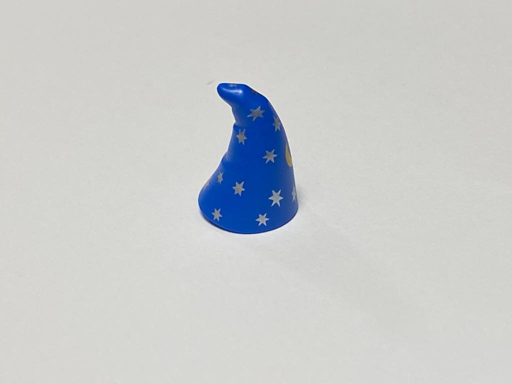 Lego nieuw blauwe tovenaarshoed met sterren en maan, Ophalen of Verzenden, Nieuw, Losse stenen, Lego