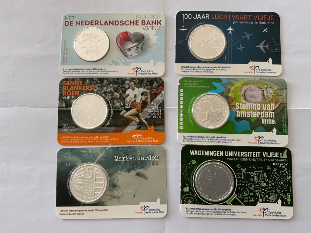 DIVERSE COINCARDS BU OOK PER STUK., Ophalen of Verzenden, Overige landen, 2 euro