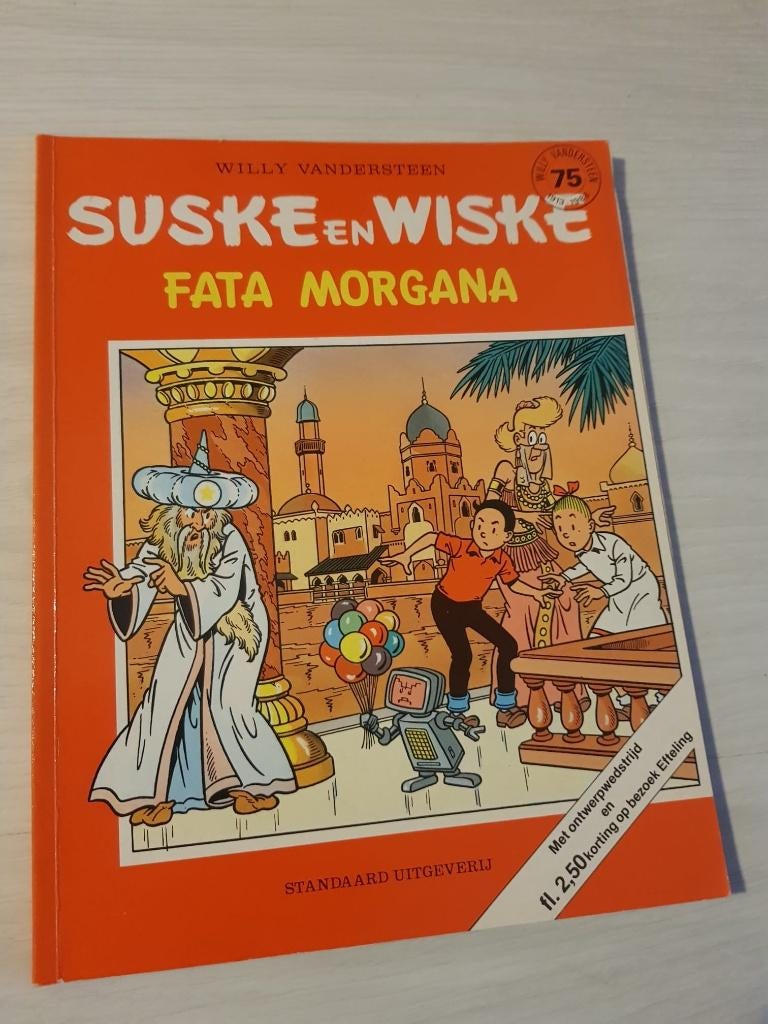Suske en Wiske - reclame uitgave De Efteling, Boeken, Stripboeken, Gelezen, Willy Vandersteen, Eén stripboek, Ophalen of Verzenden